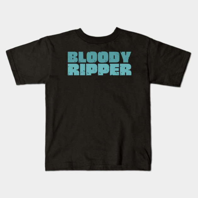 Bloody Ripper Kids T-Shirt by Timeless Chaos