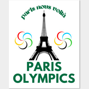 Paris here we come Olympics 2024 Posters and Art