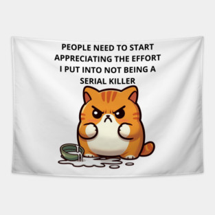 Serial Killer Tapestry