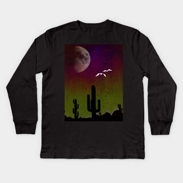 Desert Sessions Kids Long Sleeve T-Shirt by casualteesinc