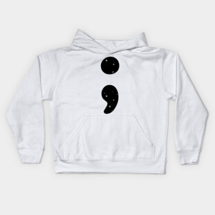 Starry Semicolon Kids Hoodie