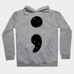Starry Semicolon Hoodie
