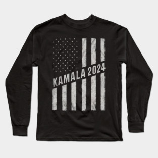 Kamala 2024 flag Long Sleeve T-Shirt