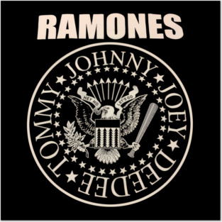 The Ramones Punk Rock Posters and Art