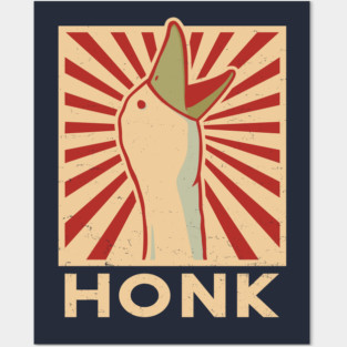HONK Posters and Art