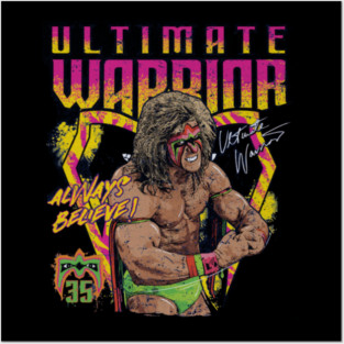 Ultimate Warrior 35Th Anniversary Posters and Art