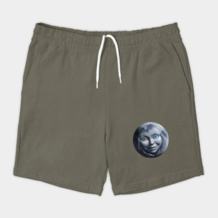 Moon Woman Face Shorts