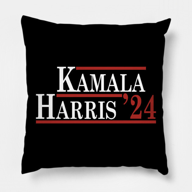 Kamala Harris 2024 Pillow by UrbanLifeApparel
