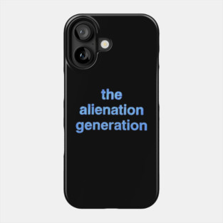 The Alienation Generation - Araki Phone Case