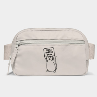 Small Cat and Kamala Harris 2024 Sign Bag