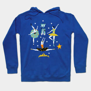 Circus Ballet Dancers Hoodie