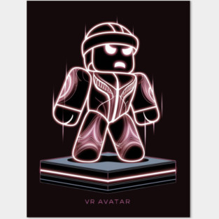 Roblox VR Avatar Posters and Art