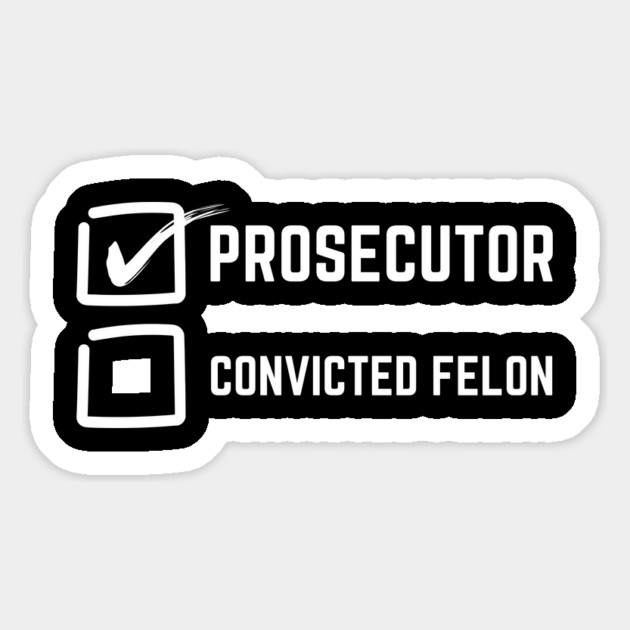 Prosecutor Vs Felon 2024 Magnet by The WYLD Tribe