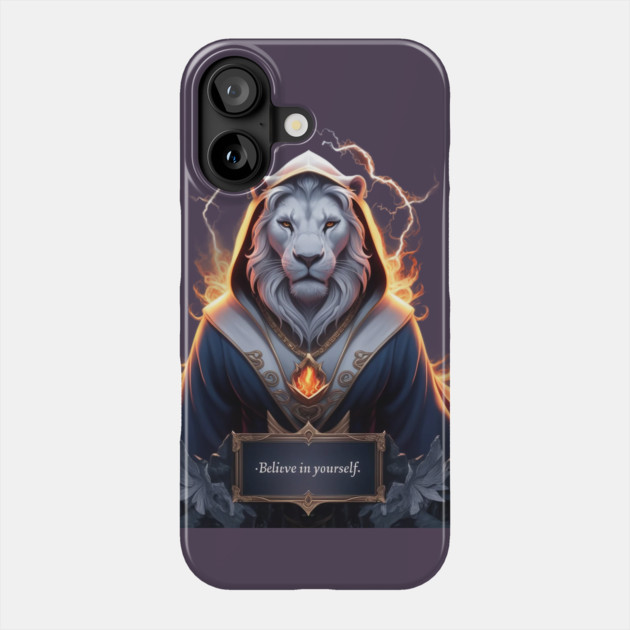 Casts a Shadow Over Their Face Phone Case by animegirlnft