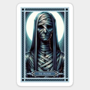 The Mummy Tarot Card Sticker