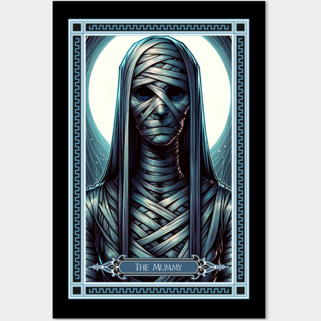 The Mummy Tarot Card Wall Art by HolidayBug