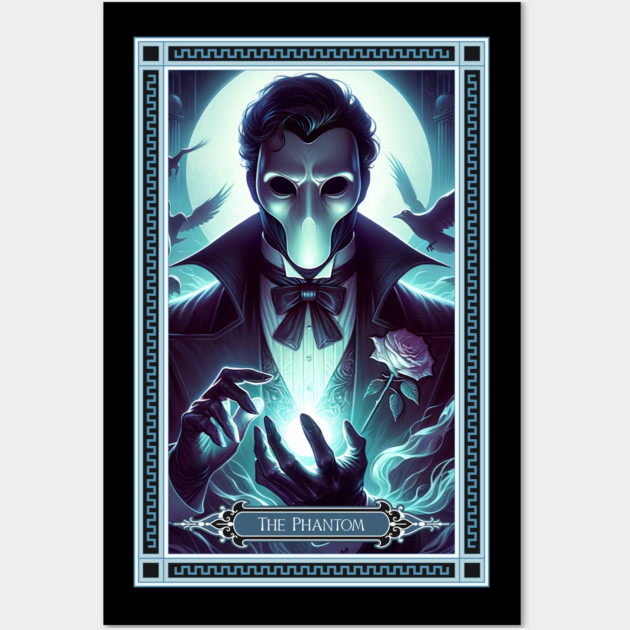 The Phantom Tarot Card Wall Art by HolidayBug