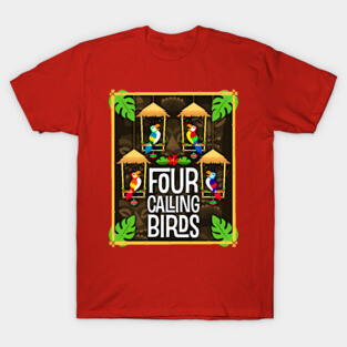Four Calling Birds T-Shirt
