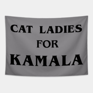 Cat Ladies for Kamala Tapestry