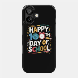 100-days-of-school Phone Case