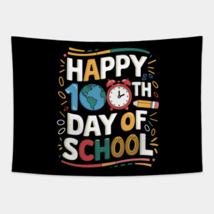 100-days-of-school Tapestry
