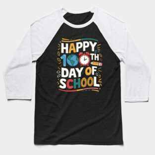 100-days-of-school Baseball T-Shirt