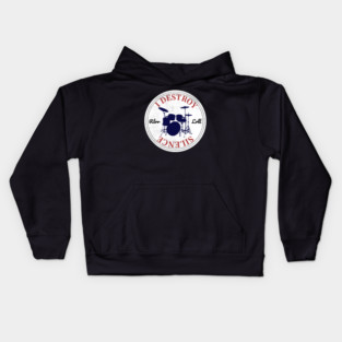 drums Kids Hoodie