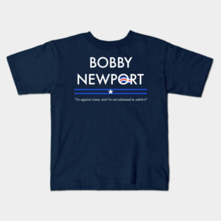 Bobby Newport - Parks and Recreation Election Candidate Kids T-Shirt