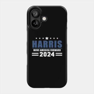 Harris 2024 Move American Forward Phone Case