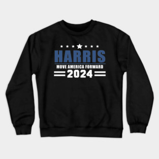 Harris 2024 Move American Forward Crewneck Sweatshirt