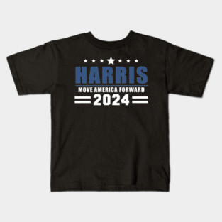 Harris 2024 Move American Forward Kids T-Shirt