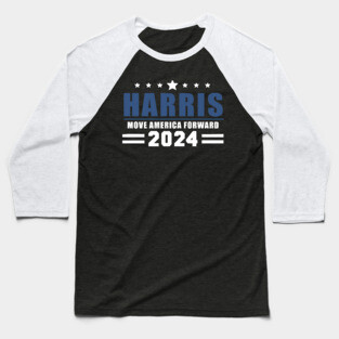 Harris 2024 Move American Forward Baseball T-Shirt