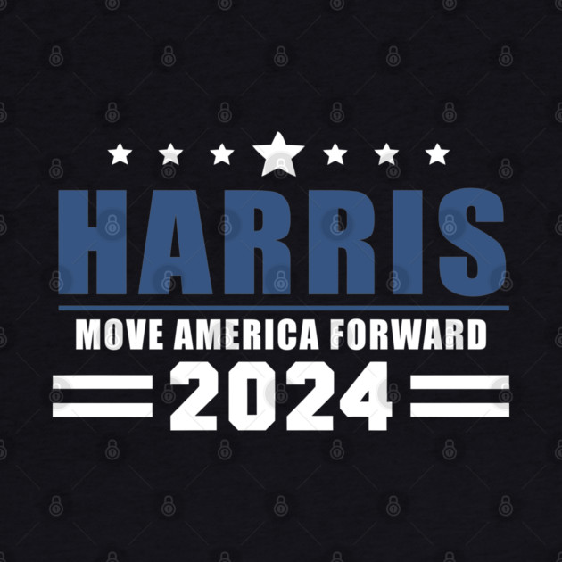 Harris 2024 Move American Forward by UrbanLifeApparel
