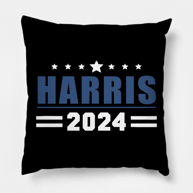 Kamala Harris 2024 Pillow by UrbanLifeApparel