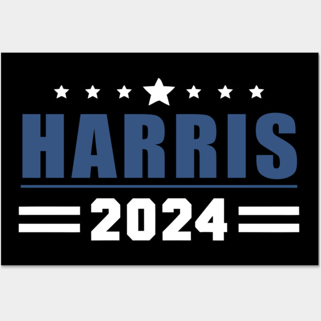 Kamala Harris 2024 Wall Art by UrbanLifeApparel
