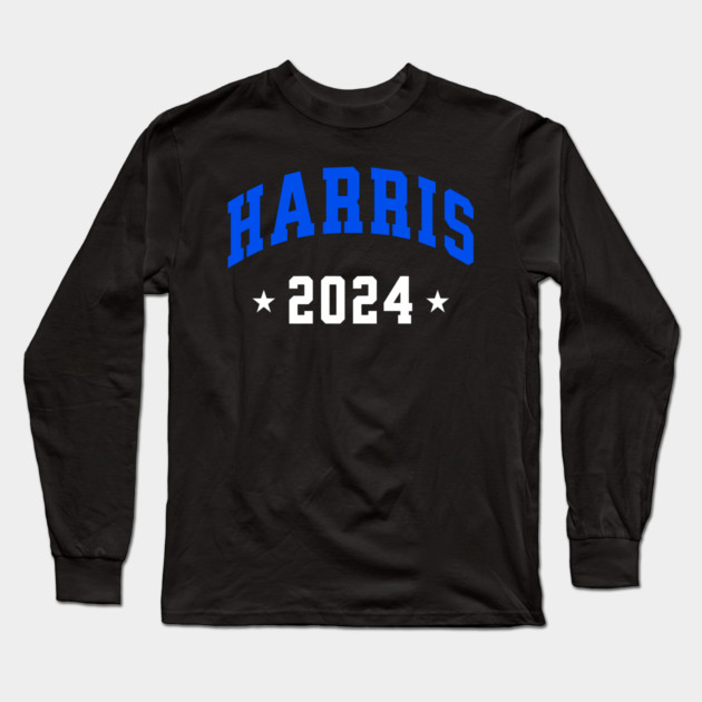 Harris 2024 Election Long Sleeve T-Shirt by UrbanLifeApparel
