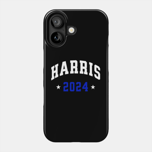 Harris 2024 Election White and blue Phone Case by UrbanLifeApparel