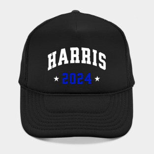 Harris 2024 Election White and blue Hat