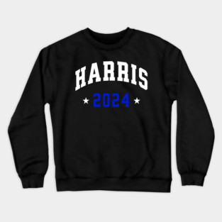 Harris 2024 Election White and blue Crewneck Sweatshirt
