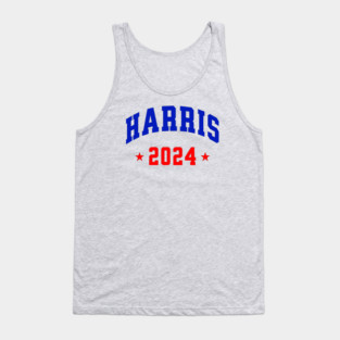 Harris 2024 Blue and Red Tank Top