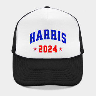 Harris 2024 Blue and Red Hat