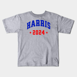 Harris 2024 Blue and Red Kids T-Shirt