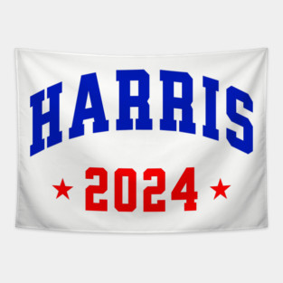 Harris 2024 Blue and Red Tapestry