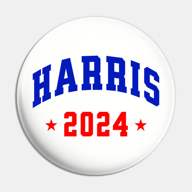 Harris 2024 Blue and Red Pin by UrbanLifeApparel