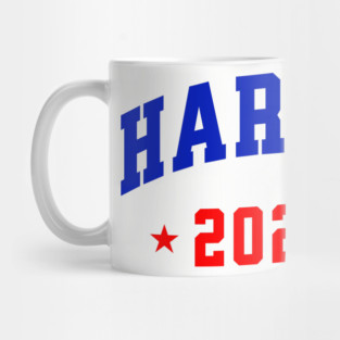 Harris 2024 Blue and Red Mug