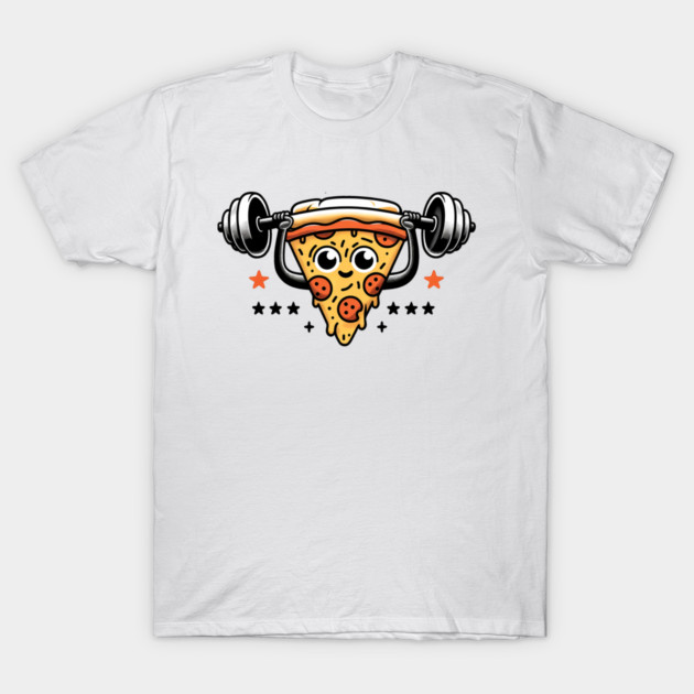 Funny Lifting Workout, Pizza Lover T-Shirt by logiamerch