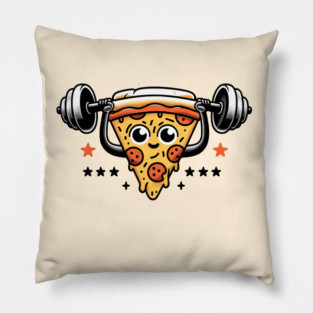 Funny Lifting Workout, Pizza Lover Pillow