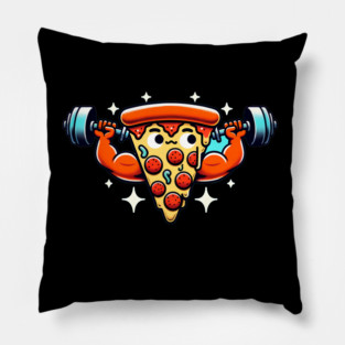 Funny Lifting Workout, Pizza Lover Pillow