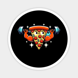 Funny Lifting Workout, Pizza Lover Magnet