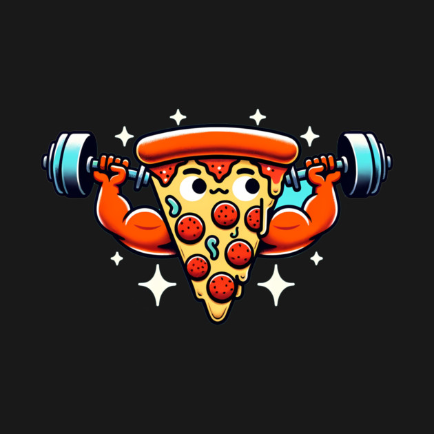 Funny Lifting Workout, Pizza Lover by logiamerch